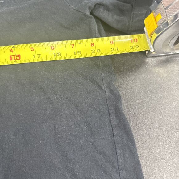 Nike Peace Love Basketball Men's L Black Short Sleeve T-Shirt Embroidered - Picture 10 of 10